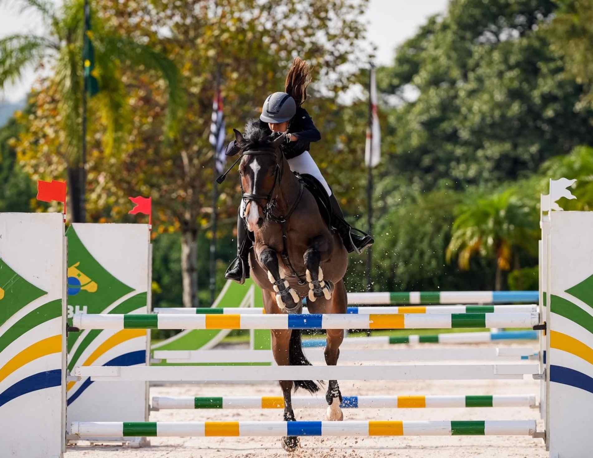 Lara disputar&aacute; a categoria FEI Children B, com obst&aacute;culos a 1,10 metro