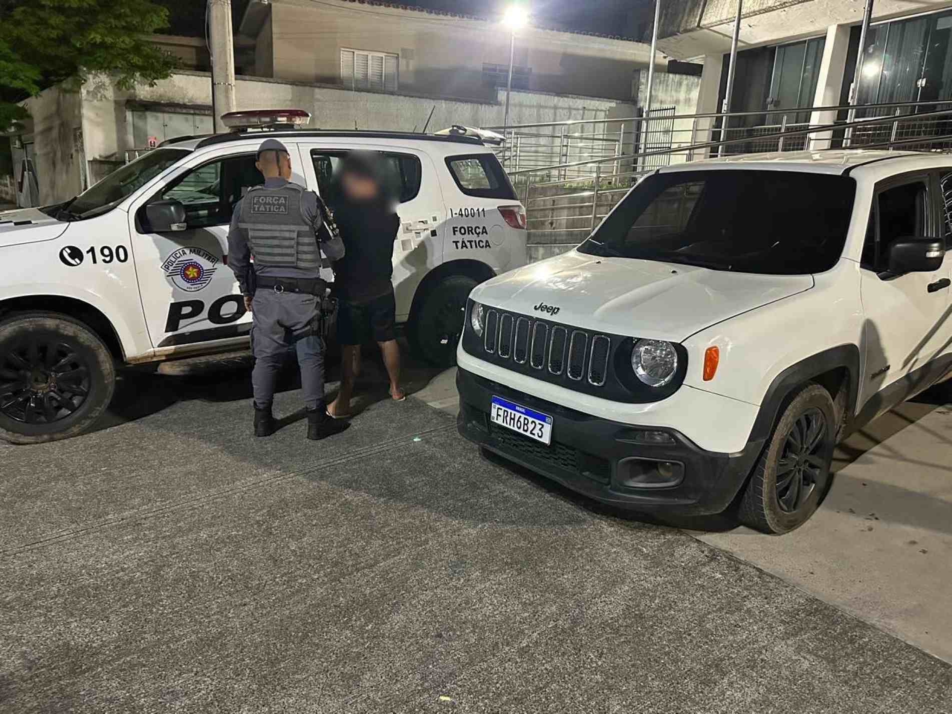 Polícia Militar também identificou adulteração de sinais de veículo durante abordagem