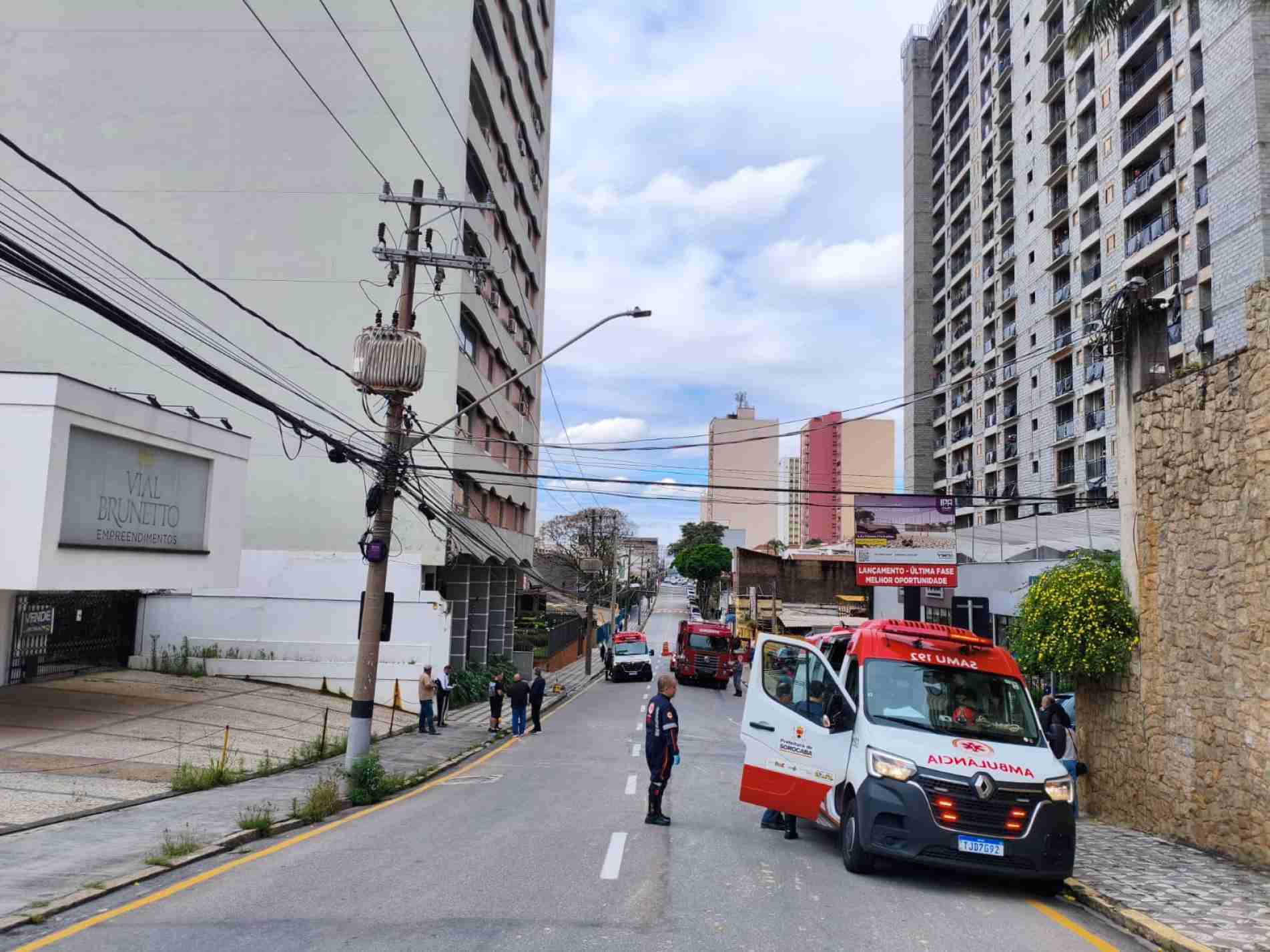 Samu e Corpo de Bombeiros foram chamados para atender a ocorrência