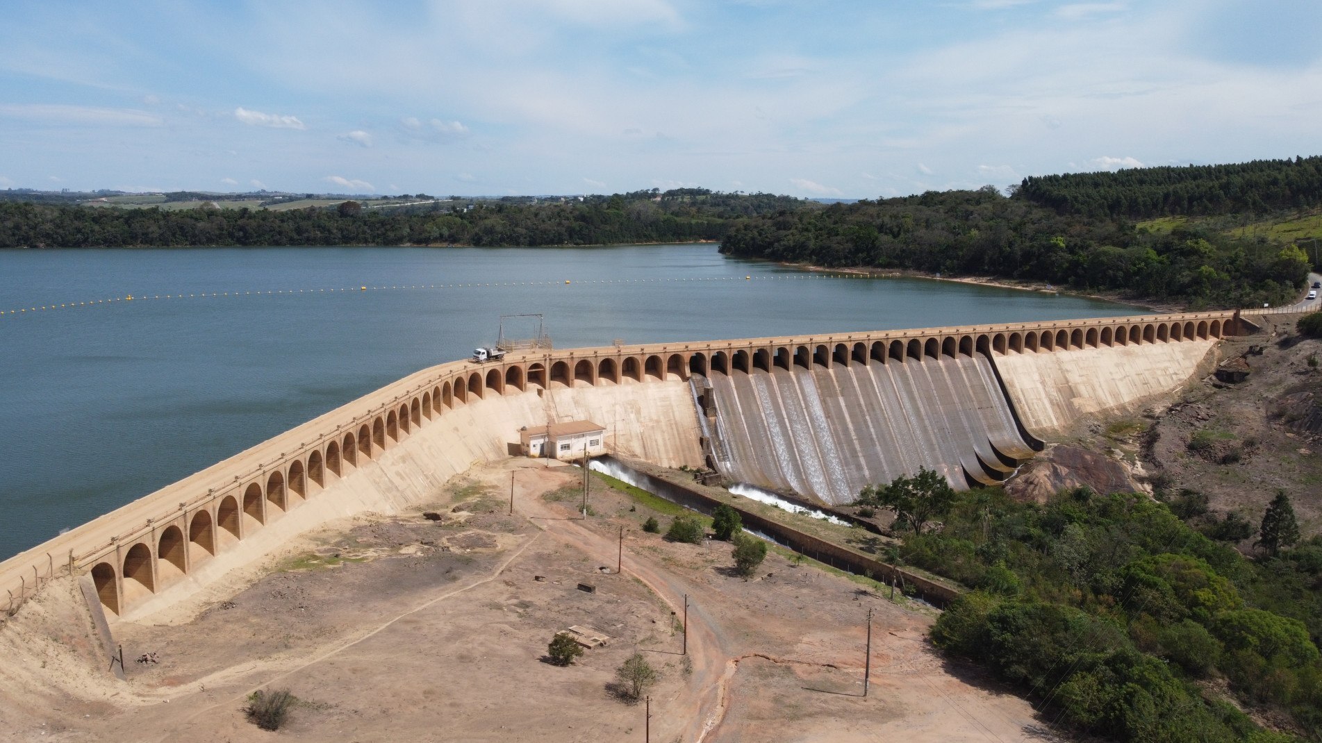 Represa de Itupararanga responde por cerca de 75% do abastecimento de água na cidade, segundo o Saae