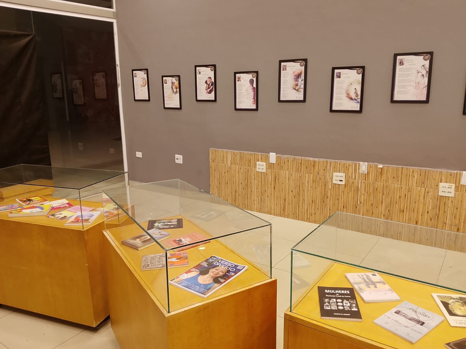 Poesia brasileira em exposição no Pátio Cianê