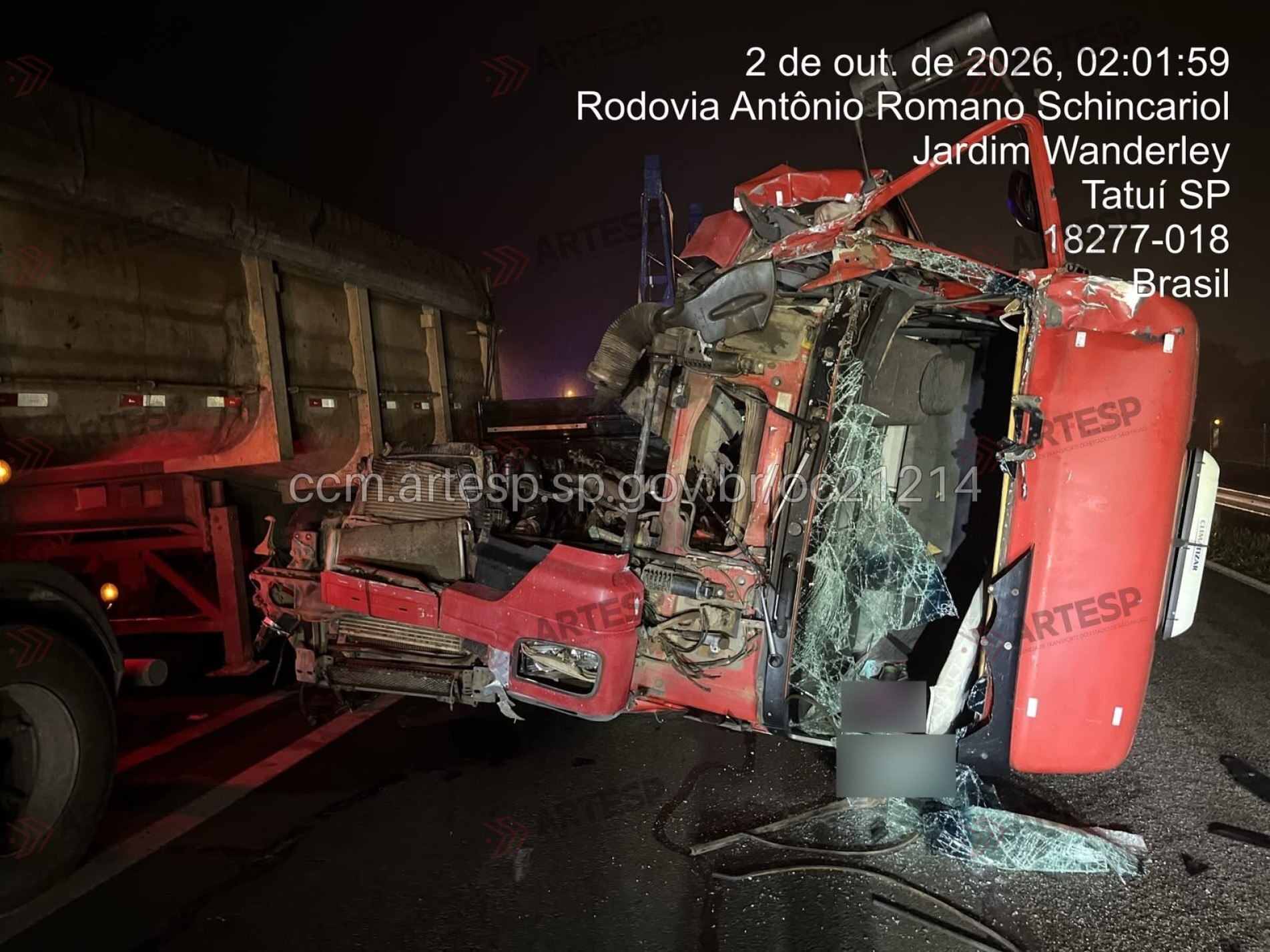 Foi registrado meio quilômetro de congestionamento