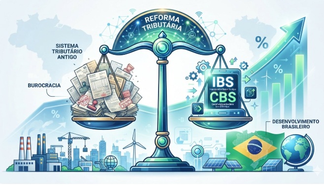 Ilustração Reforma Tributária