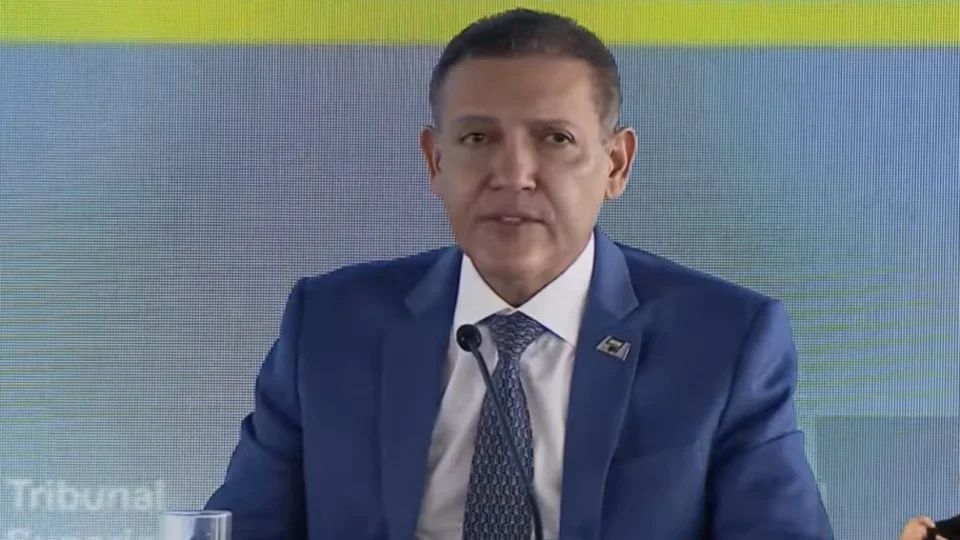 Kassio Nunes Marques deu entrevista coletiva ontem  
