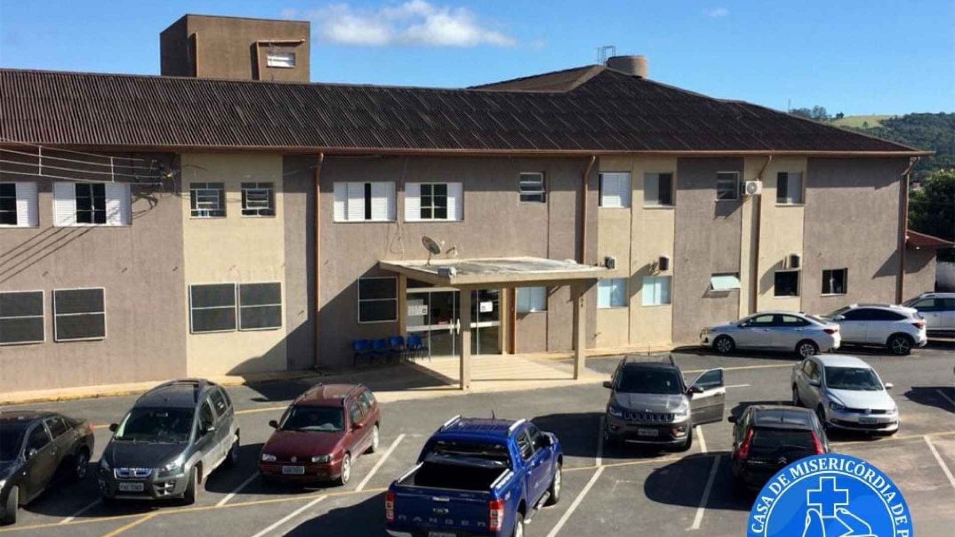 Fachada do hospital