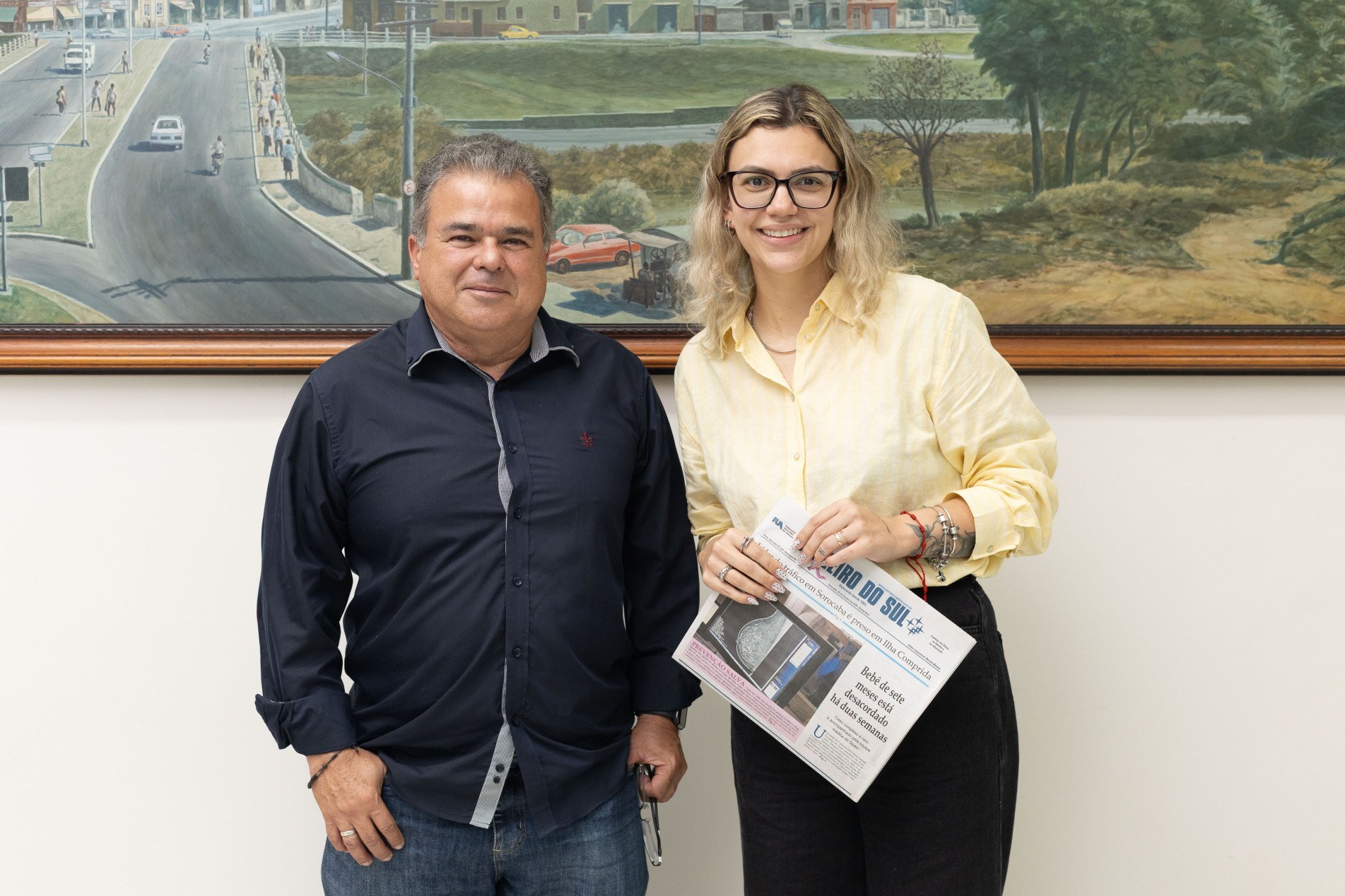 Júlio Reis e Caroline Gomes