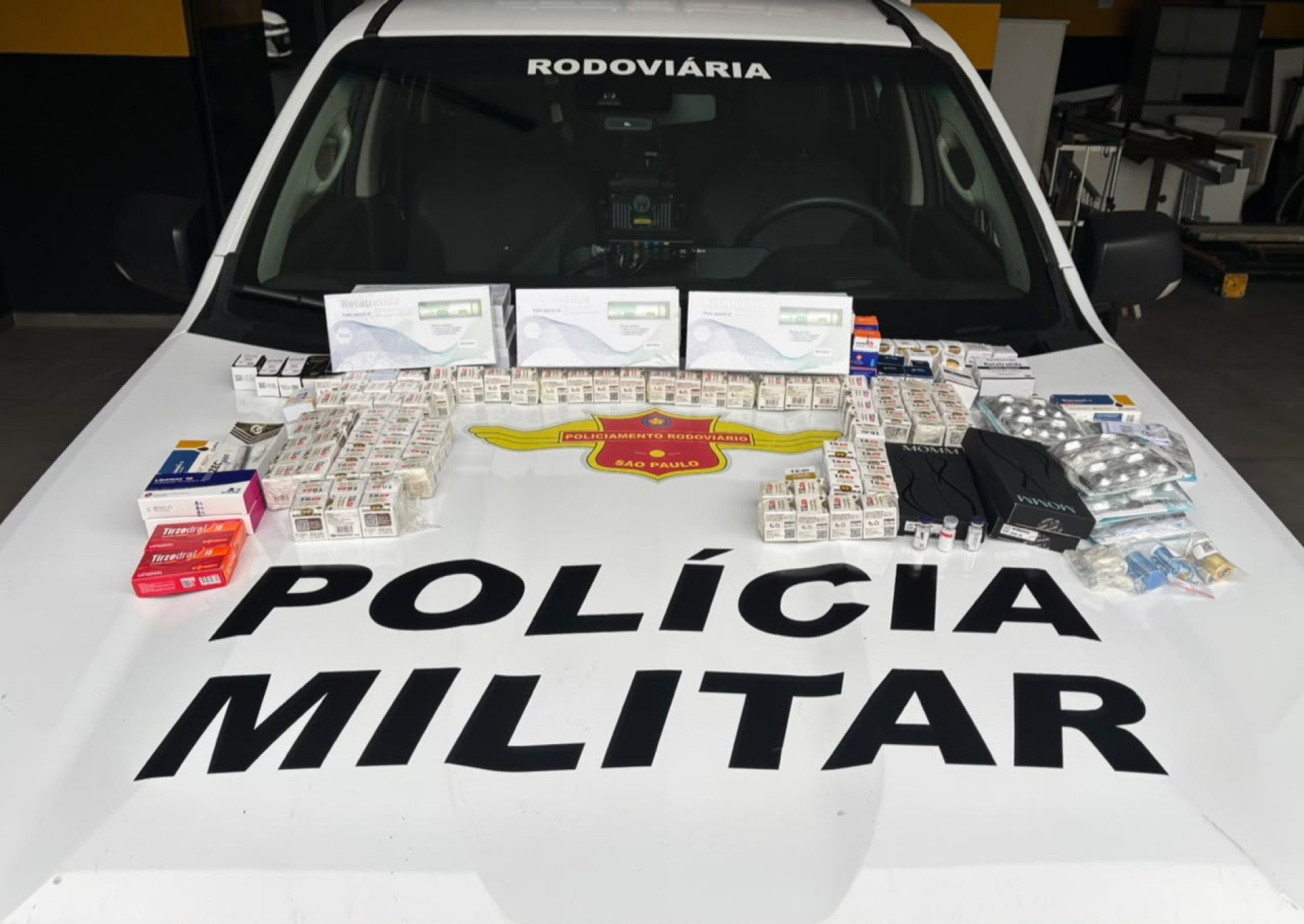 Produtos foram apreendidos