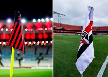 Enquanto jogador do Flamengo tomou 3 jogos de suspensão, atleta do São Paulo ficará suspenso por 30 dias