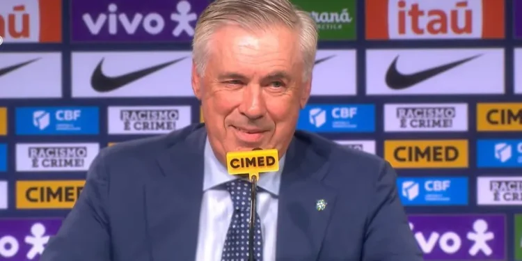 Enquanto ganha R$ 5 milhões por mês da Seleção, Ancelotti ainda consegue propagandas para faturar R$ 10 milhões