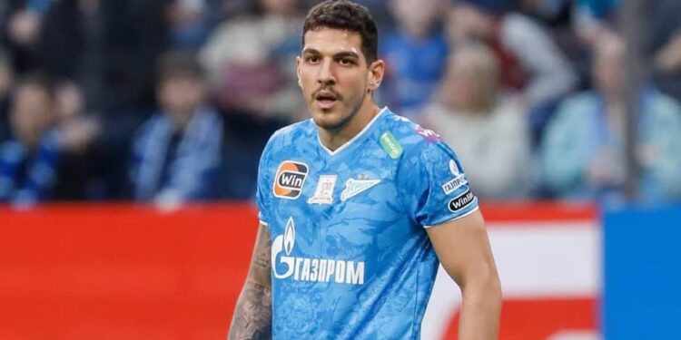 Zenit não quis vender Nino ao Palmeiras e agora rival russo quer atacante do Verdão