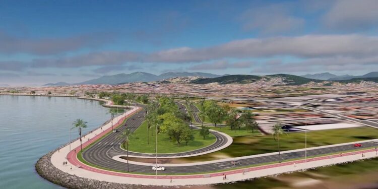 Cidade colada à capital terá complexo de R$ 280 milhões com avenida de 7 faixas, ciclovia e pista de skate