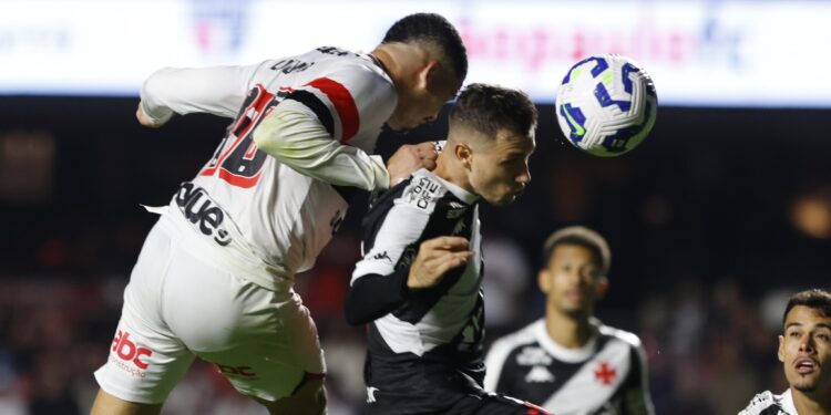 IA antecipa resultado de São Paulo x Vasco da Gama pelo Brasileirão 2026