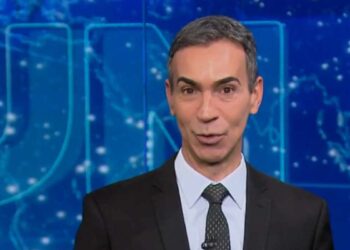Revelado o salário de César Tralli, mediador do debate entre Flávio Bolsonaro e Lula na Globo