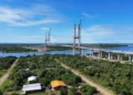 Obras de acesso à ponte de R$ 500 milhões para ligar o Brasil a país vizinho atingem apenas 40%